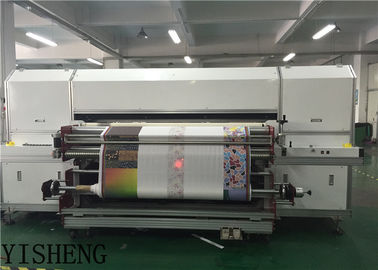 Çin Pigment Mürekkep Püskürtmeli Yazıcılar 3200 Mm 240 M2 / Saat Tekstili Dijital Baskı Fabrika