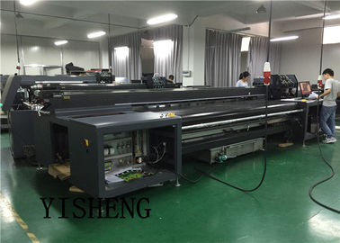 Çin Ev Tekstili Su Bazlı Mürekkep için Starfire 1024 Endüstriyel Dijital Yazıcı Makinesi Fabrika